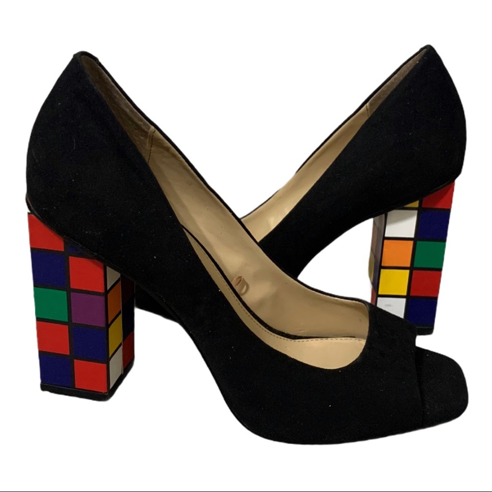 KATY PERRY “THE CATIE” RUBIKS CUBE HEEL 8.5